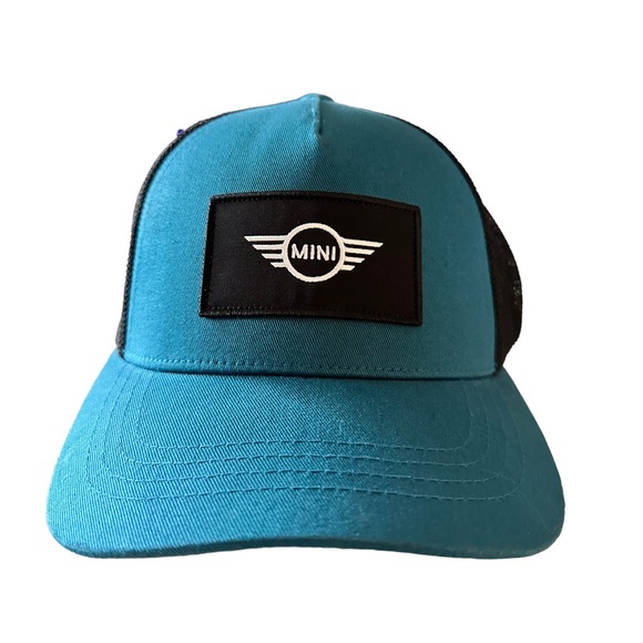Mini Cooper BMW Vehicle Trucker Mesh Hat tags removed still new never worn - Picture 1 of 8